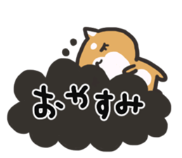 Daily life of the Japanese Shiba inu 2 sticker #14982655