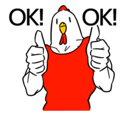 Bird hero sticker #14982778