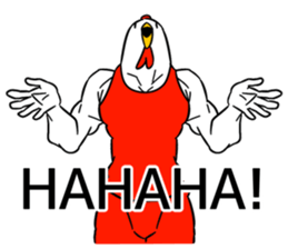 Bird hero sticker #14982779