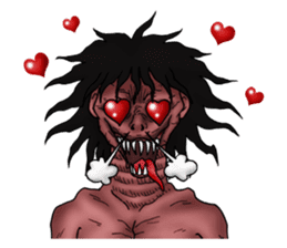 Abajin the Horrible Ghost sticker #14983767