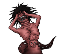 Abajin the Horrible Ghost sticker #14983771