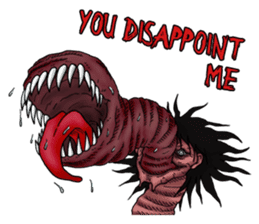 Abajin the Horrible Ghost sticker #14983773