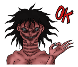 Abajin the Horrible Ghost sticker #14983774