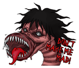 Abajin the Horrible Ghost sticker #14983780