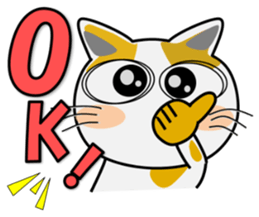 Mi-ke cat Mimi 5th sticker #14984064