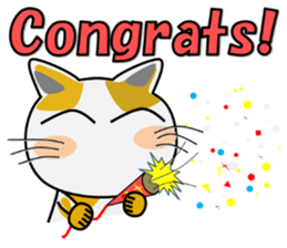 Mi-ke cat Mimi 5th sticker #14984076