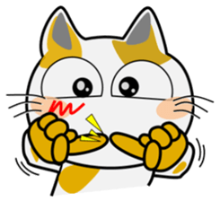 Mi-ke cat Mimi 5th sticker #14984082