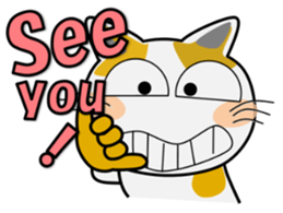 Mi-ke cat Mimi 5th sticker #14984085