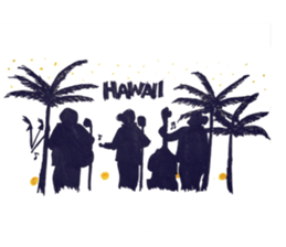aloha abc sticker #14984586