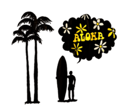 aloha abc sticker #14984592