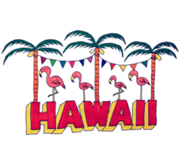 aloha abc sticker #14984596
