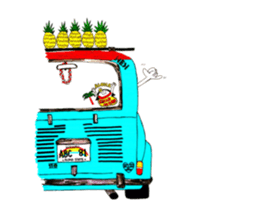 aloha abc sticker #14984602