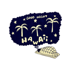 aloha abc sticker #14984603