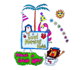 aloha abc sticker #14984609