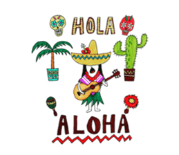 aloha abc sticker #14984613