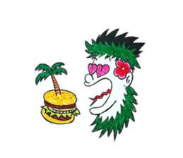 aloha abc sticker #14984615