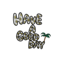 aloha abc sticker #14984619