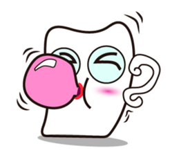 Mischievous White Cups Scowling sticker #14984803