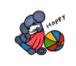 poodle family2 sticker #14985038