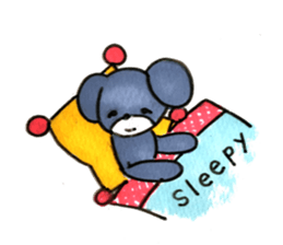 poodle family2 sticker #14985043