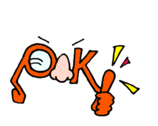 HANAMEGANE KUN sticker #14985085