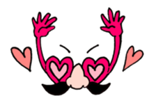 HANAMEGANE KUN sticker #14985094