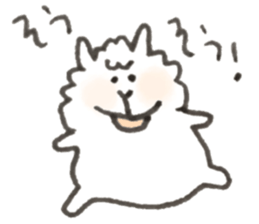 alpaca yeah! sticker #14985454