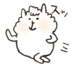 alpaca yeah! sticker #14985457