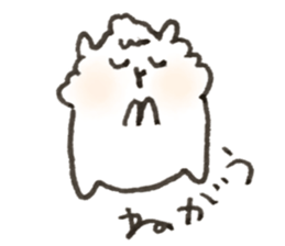 alpaca yeah! sticker #14985459