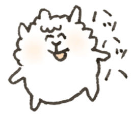 alpaca yeah! sticker #14985461