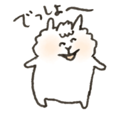alpaca yeah! sticker #14985463
