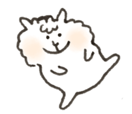 alpaca yeah! sticker #14985464