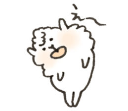 alpaca yeah! sticker #14985467