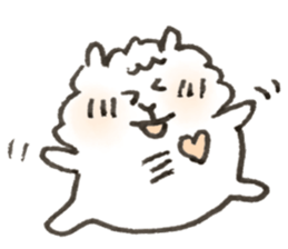 alpaca yeah! sticker #14985470