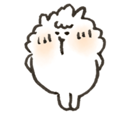 alpaca yeah! sticker #14985471