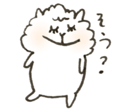 alpaca yeah! sticker #14985485