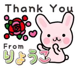 Ham-Usa for Ryoko sticker #14986209