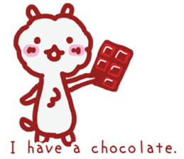 I want chocolates sticker #14986321