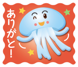 jellyfish-boy sticker #14986345