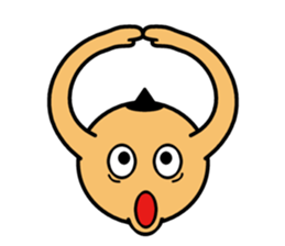 Simple and There is no character sticker #14986725