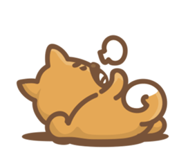 Donde Estan Los beard"Shiba Dog" sticker #14986927