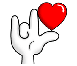 Om Yim "LOVE LOVE" sticker #14987047