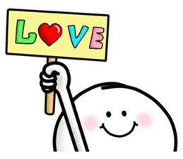 Om Yim "LOVE LOVE" sticker #14987061