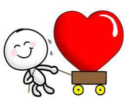 Om Yim "LOVE LOVE" sticker #14987065