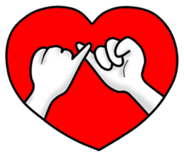 Om Yim "LOVE LOVE" sticker #14987067