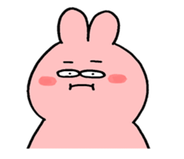 Rabbit and Frog and sometimes Bird sticker #14987224