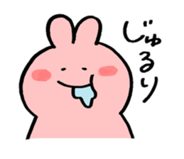 Rabbit and Frog and sometimes Bird sticker #14987239