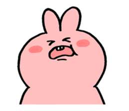 Rabbit and Frog and sometimes Bird sticker #14987246