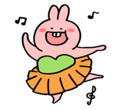 Rabbit and Frog and sometimes Bird sticker #14987253