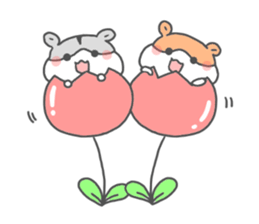 hamster twins sticker #14987281
